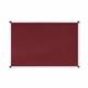 Bi-Office Maya Felt Notice Board; Burgundy Felt Surface; Aluminium Frame; 1200x1200mm