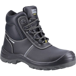 Safety Jogger Aras S3 ESD SRC Safety Boots Black [Size UK 7.5/ EU 41]