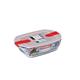 Pyrex Cook and Heat Rectangular Dish with Lid 1Ltr