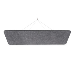 Archyi. Ceiling Sculpo; Rectangular; Dark Grey; 120x60cm