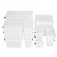 Hygiplas Click Polypropylene 1/2 Gastronorm Tray 100mm (4 Pack)