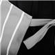 Whites Butchers Stripe Bib Apron Grey/White