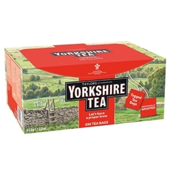 Yorkshire Enveloped Tea Bags (200 Pack)