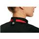 Chef Works Springfield Zipper Mens Chef Jacket Black S