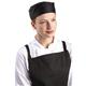 Whites Chef Skull Cap Polycotton Black - M