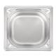 Vogue Heavy Duty Stainless Steel 1/6 Gastronorm Tray 100mm