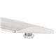 Bolero Square Flip Top Table Stainless Steel 600mm