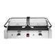 Buffalo Bistro Double Ribbed Contact Grill