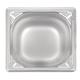 Vogue Heavy Duty Stainless Steel 1/6 Gastronorm Tray 150mm