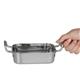 Olympia Table Presentation Rectangular Dish Stainless Steel 140x90mm