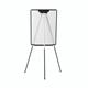 Bi-Office Basic Tripod Easel; Magnetic; Black; Euro (70x100cm)