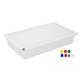 Hygiplas Click Polypropylene 1/1 Gastronorm Tray 100mm (2 Pack)