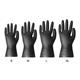 Hygiplas Vinyl Black Powder Free Glove L (100 Pack)
