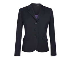 Brook Taverner Sophisticated Susa Ladies Tailored Fit Jacket Black UK 14 Short 2179D