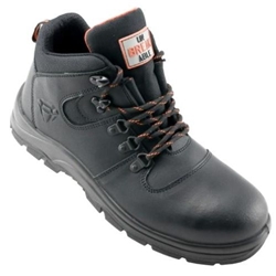 Unbreakable U111 Force S1P SRC Leather Safety Boot Black [Size UK 7/ EU 41]