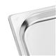Vogue Stainless Steel 1/4 Gastronorm Tray 20mm