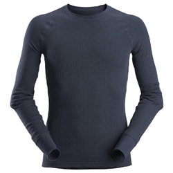 Snickers 9445 Allroundwork Shirt and [Long] Johns Light Set Navy Large 