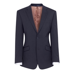 Brook Taverner Performance Aldwych Tailored Fit Single Breasted Jacket Navy 36 Regular 3125A
