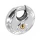 SECURITÂ® Discus padlock Polished Stainless Steel â€“ 70mm