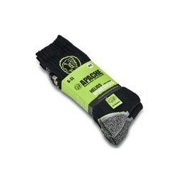 Apache Work Socks Black (Pack of 2)
