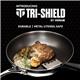Vogue Tri-Shield Stainless Steel Frying Pan with Clad Coating 24cm
