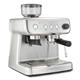 Breville Barista Max Espresso Machine Makes Latte & Cappuccino Coffee Maker with Integrated Bean Grinder & Steam Wand 2.8 L Water Tank 15 Bar Italian 