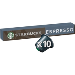 Starbucks Espresso Roast 10's (Nespresso Compatible Pods) - PACK (12)