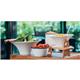Olympia Enamel Pudding Bowls 155mm (Pack of 6)