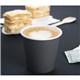 Fiesta Recyclable Hot Cups Single Wall Black 6oz (50 Pack)