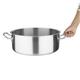 Vogue Stainless Steel Casserole Pan 36cm