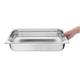 Vogue Stainless Steel 1/1 Gastronorm Tray 100mm