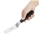 Hygiplas Angled Blade Palette Knife Black 10cm
