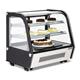 Polar G-Series Energy Efficient Countertop Food Display Fridge Black 120Ltr