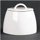 Olympia Lumina Oval Sugar Bowls with Lids 75mm (6 pack)