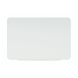 Bi-Office Lago Magnetic Glass Board;Round Edges; Frameless; 1200x900mm