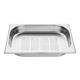 Vogue Stainless Steel Perforated 1/2 Gastronorm Tray 40mm