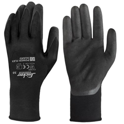 Snickers 9327 Power Flex Guard Gloves Black Size 8/ Medium 