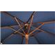 Bolero Round Parasol 3m Diameter Navy Blue