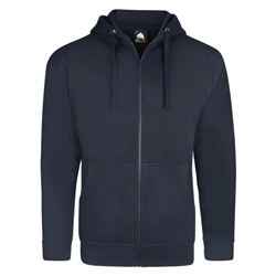 Orn 1282 Macaw Zipped Hoodie Navy 3XL