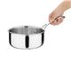Vogue Stainless Steel & Aluminium Tri-Wall Saucepan 160mm
