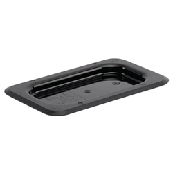 Vogue Polycarbonate 1/9 Gastronorm Lid Black