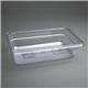 Vogue Polycarbonate 1/4 Gastronorm Container 65mm Clear