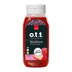 Macphie O.T.T Strawberry Dessert Topping 500g