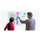 Bi-Office Magnetic Glass Writing Board; 150x120cm; Dry-Wipe White Surface; Frameless
