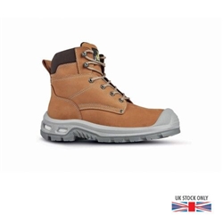 U Power Trader Pro ESD S3 CI SRC Safety Boot Tan [Size 08/ EU 42]