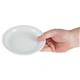 Olympia Whiteware Narrow Rimmed Plates 150mm (12 pack)