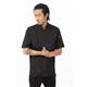 Chef Works Springfield Zipper Mens Chef Jacket Black XL