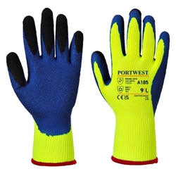 Portwest Duo-Therm Glove 2XL Yellow/Bl (Pack of 12)