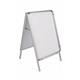 Bi-Office A-Frame Poster Display; Freestanding; Double-Sided Surface; Aluminium Frame; A0