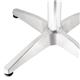 Bolero Steel and Aluminium Square Bistro Table 600mm